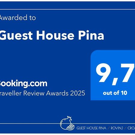 Guest House Pina Rovinj Eksteriør bilde